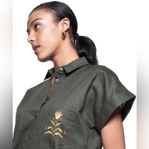 Dottie Shirt | Viridian Olive